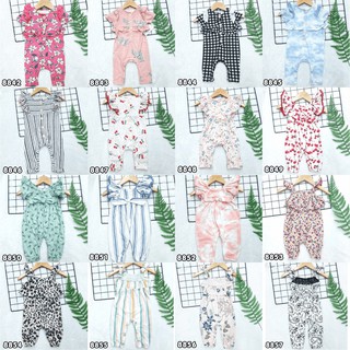 JUMPSUIT BÉ GÁI NHIỀU HỌA TIẾT DỄ THƯƠNG XUẤT PHÁP