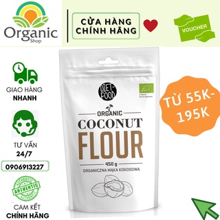 Bột Dừa Hữu Cơ 450g Diet Food