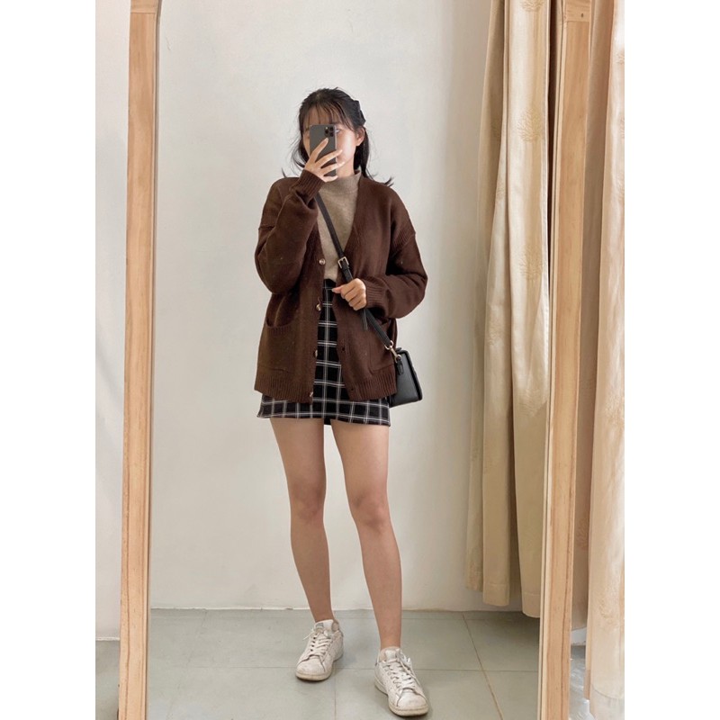 Áo cardigan len đan