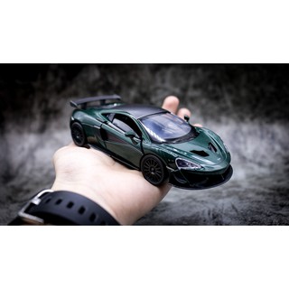 MÔ HÌNH XE MCLAREN 570S GT4 GREEN 1:32 JACKIEKIM 7362