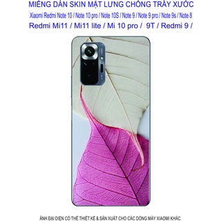 Miếng Dán Skin 3D Xiaomi Redmi note 10 / note 10pro / note 10s/ note 9/ note 9pro/ note 8/ mi 11/ mi 11lite/ mi 10pro...