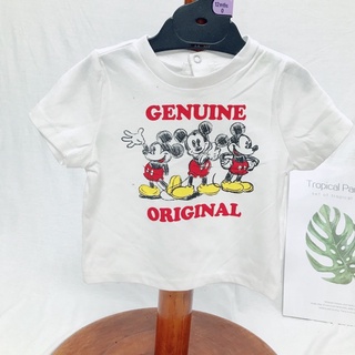Áo pông hình mickey cho bé size:3-5kg lỗi,4-6kg,6-8kg