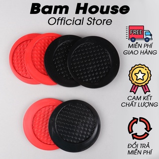 Đế lót ly cao su bán nguyệt Bam House chống trượt tiện lợi cao cấp LLBN03 – Gia dụng bếp