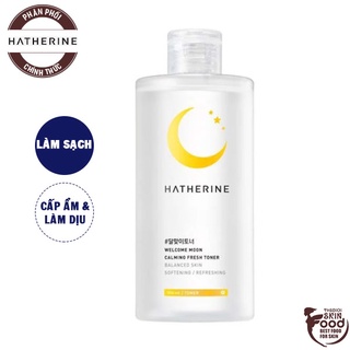 Nước Hoa Hồng Cấp Ẩm, Làm Dịu Da Hatherine Welcome Moon Calming Fresh Toner 300ml