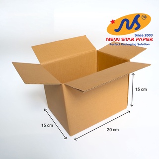 20x15x15cm - Combo 10 thùng giấy carton