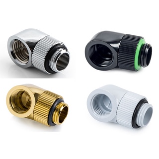 Fitting tản nhiệt nươc nối góc 90 xoay 360 Touchaqua