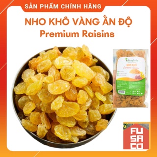 [Hàng mới về] Nho Khô Vàng Ấn Độ chua chua ngọt ngọt siêu ngon chọn lọc bởi ClassyFoods túi 500gr