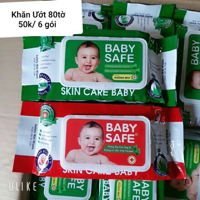 Khăn ướt Baby Safe