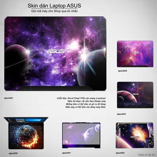 Skin dán Laptop Asus in hình không gian _nhiều mẫu 12 (inbox mã máy cho Shop)