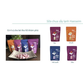 [Date 2022] Sữa chua khô sấy lạnh Haeswim Hàn Quốc cho bé 7m+