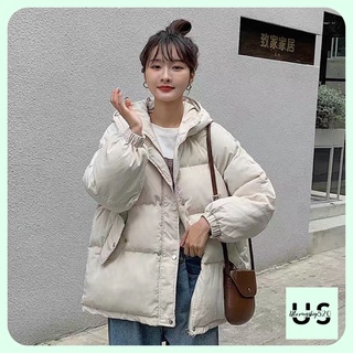 Áo phao đôi thời trang kiểu Hàn Quốc chất siêu dày cực ấm Ulzzangshop520 có 5 màu