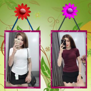 ☀Áo thun gân tay lở