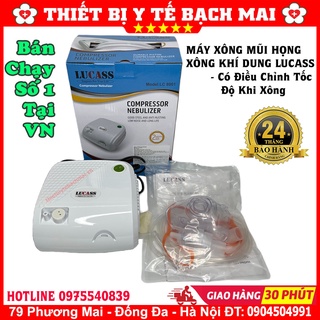 Máy Xông Khí Dung, Xông Mũi Họng Lucass LC8001
