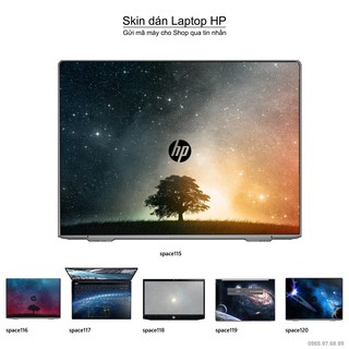 Skin dán Laptop HP in hình không gian nhiều mẫu 20 (inbox mã máy cho Shop)