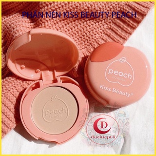 [FREE SHIP]Phấn nén Kiss Beauty phiên bản trái đào Peach Powder