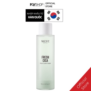 Nước cân bằng dành cho da mụn NACIFIC Fresh Cica Plus Clear Toner 150ml