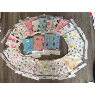 Yếm cotton quàng cổ cho bé từ 0-5 tuổi