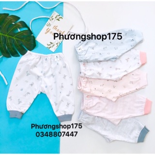 [ MIO mỏng] Quần dài bo gấu MIOMIO (0m-24m) phom rộng