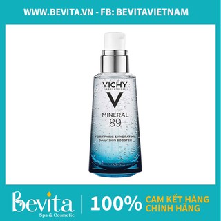 Dưỡng chất khoáng cô đặc phục hồi, bảo vệ da Vichy Mineral 89 Fortifying Daily Booster 50ml