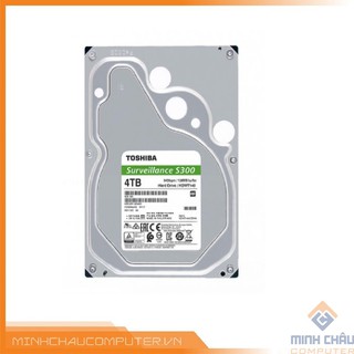 Ổ cứng HDD Toshiba S300 Surveillance 4TB 3.5" SATA 3 - HDWT140UZSVA- HÀNG CHĨNH HÃNG