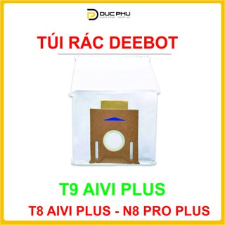 Túi chứa rác dành cho thùng rác tự động Robot Deebot T8 Aivi Plus, T9 Aivi Plus, N8 Pro Plus, T9 Plus