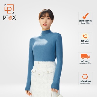 Áo giữ nhiệt nữ cổ 3 phân cao cấp freesize từ 40-57kg PT8X-THỜI TRANG UNISEX