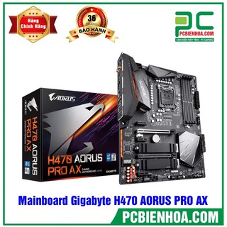 MAINBOARD GIGABYTE H470 AORUS PRO AX ( LGA1200 / ATX / 4XDDR4 )