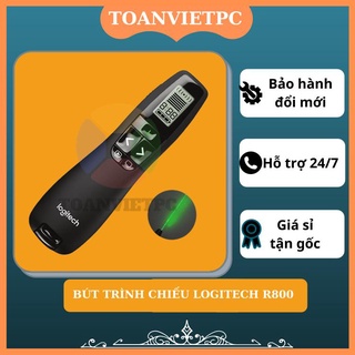Bút Trình Chiếu Thuyết Trình Dạy Học Logitech R800 Led Xanh