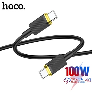 Cáp sạc nhanh HOCO từ cổng USB C sang USB C 5A 100w cho Xiaomi POCO X3 Samsung Macbook iPad
