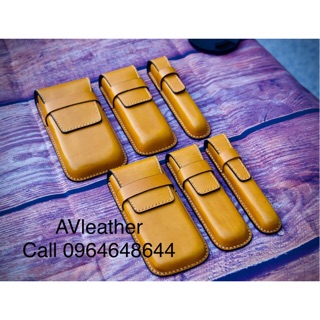 Bao Bút máy nhiều màu - Handmade Leather