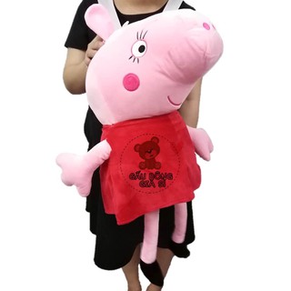 GẤU BÔNG HEO PEPPA 60CM CAO CẤP MỀM MỊN