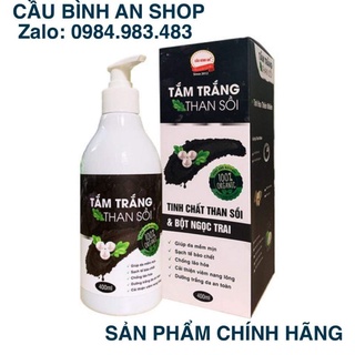 Tắm trắng Tinh chất Than sồi Cầu bình an