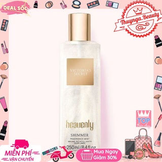 .....: VICTORIA'S SECRET® Xịt thơm ánh nhũ Victoria's Secret - Heavenly Shimmer (10ml) ...: