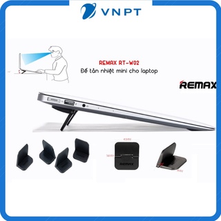 Đế Tản Nhiệt, Kệ Kê Macbook Laptop Hãng REMAX Dạng 2 Thanh Chân Gập Cooling Stand.