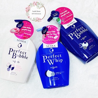 Sữa tắm dưỡng ẩm Senka Perfect Bubble for Body 500ml