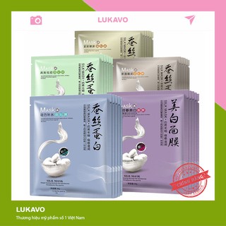 Mặt nạ dưỡng trắng da cấp ẩm thải độc da làm tươi mới mịn da mask nội địa CS28