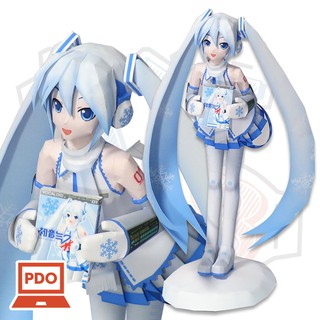 Mô hình giấy Anime Girl Snow Miku ver 2