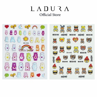 Sticker nail động vật LADURA trang trí móng