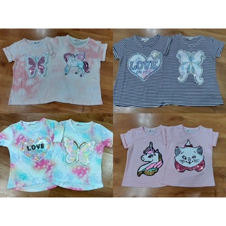 Áo H&amp;M kimsa lật size 2y -8/10y
