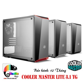 Vỏ Case máy tính Cooler Master MasterBox Lite 3.1 TG Mini Tower -