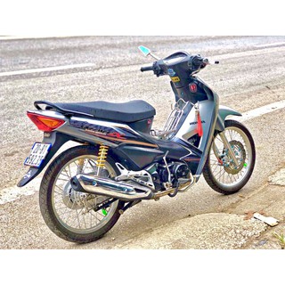 [ Loại 1] Tem Rời Wave Alpha 50cc,100cc Đen Ver 10 (2010-2016)-Ảnh Thật