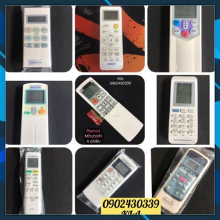 Điều khiển máy lạnh/ Remote máy lạnh  các loại