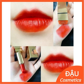 Son YSL ROUGE PUR COUTURRE 13 ĐỎ CAM FULLSIZE FULLBOX