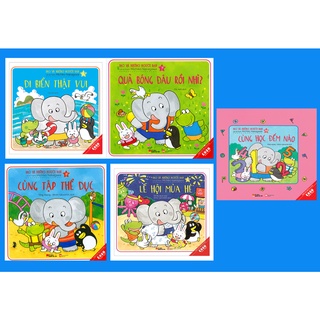 Sách combo Ehon Pao và những người bạn (tập 6-10)
