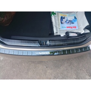Chống trầy cốp trong, ngoài xe Toyota Vios 2019- 2022 Hàng titan cao cấp