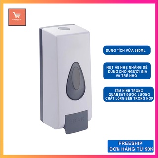 [Dung Tích 380ml] Hộp Đựng Nước Rửa Tay, Dầu Gội ,Sữa Tắm, Nước Rửa Chén Gắn Tường AH-68 Chất Liệu Nhựa ABS Siêu Bền