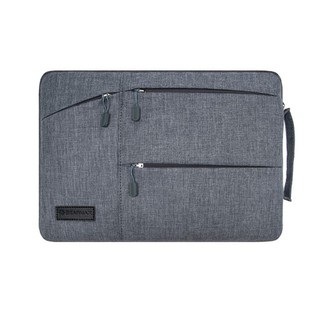 Túi Chống sốc wiwu xách dọc màu xám cho macbook/laptop 13/14/15in