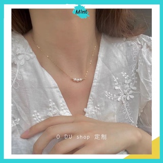 Vòng Cổ Nữ ❤️FREESHIP❤️ Dây Chuyền Ngọc Trai Nhân Tạo Phong Cách Bohemian - Dây Chuyền Nữ Hợp Kim Mạ Bạc