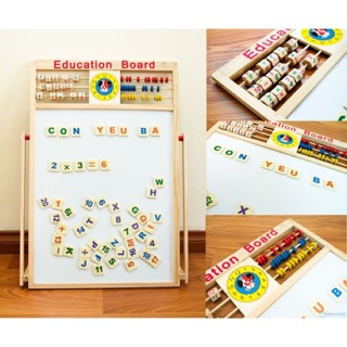 Bảng tính số và chữ cái 2 mặt