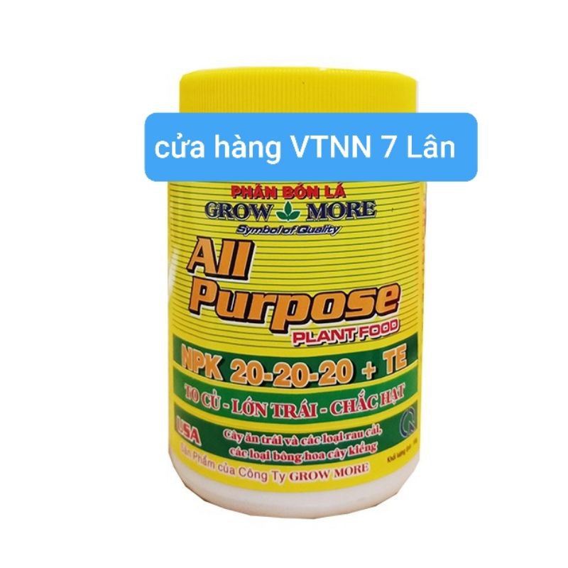 Phân bón lá 20_20_20+te 100gr